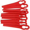 thumbnail image 3 of LIDL Florabest Edger Blades, paquete de 100, cuchillas de repuesto de plástico para cortadora FRT18A FRT18A1 Art, 46155 FRT20A1, agujero grande 0.472 in, agujero pequeño 0.276 in, 3 of 5