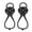 Black, variant on YIFAEUX 1 Pair Ice Cleats Shoes Crampons with 5/10 Studs Men Women Winter Outdoor Walking Ice Snow Traction Grips Non-slip Shoes Boot Spikes Grippers