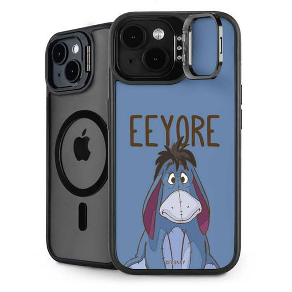 Skinit Disney Winnie the Pooh Eeyore Portrait iPhone 15 Kickstand Case