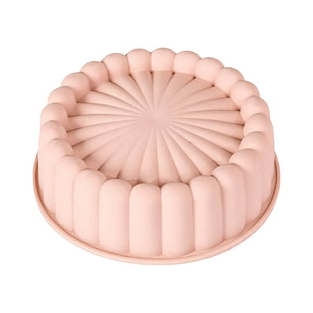 

FeiraDeVaidade Silicone Round Pan Cakes Baking Pan Sponge Flan Mold Strawberry Shortcake Baking Pan Kitchen Silicone Moulds