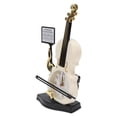 thumbnail image 4 of Mini Portable Bedside Desk Violin Alarm Clock, Unique Shape, Accurate Time, Exquisite Gift, Durable Plastic Case, Creative for  Decoration, 4 of 8