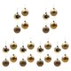 thumbnail image 5 of 24 bolas navideñas decorativas colgantes para regalo o fiesta Oro 3cm, 5 of 9