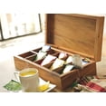 thumbnail image 4 of Rectangular Tea Box Acacia Wood, 4 of 6
