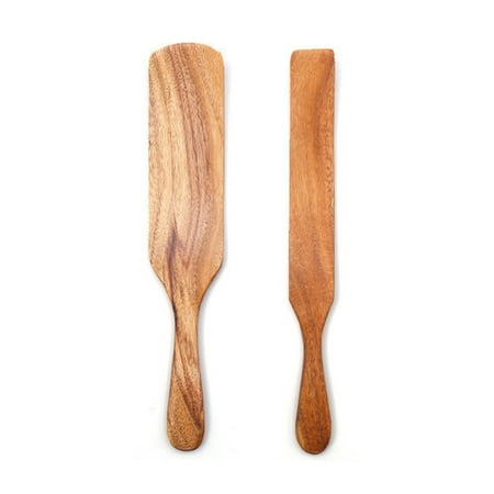 

3 piece wooden kitchen cookware set with spatula + spatula + blade