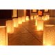 thumbnail image 3 of 10 bolsas de luz blanca con diseño de estrella de y corazón y decoración de estrellas para bodas, recepciones, fiestas y eventos - Pap Macarena Bolsas de linterna de luz de té de vela, 3 of 8