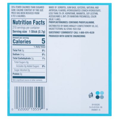 Buy Extra Polar Ice Sugar Free Bulk Chewing Gum 35 Pc 6 Ct Online In Poland