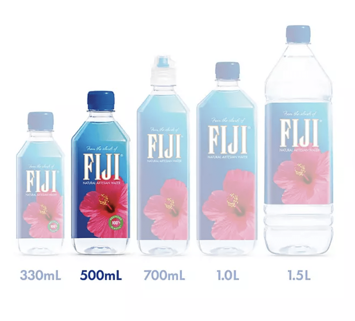 FIJI Natural Artesian Water, 16.9 Fl Oz (Pack of 24) - Packaging May Vary