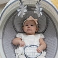 Monbebe Tranquility Bluetooth Enabled Indoor Baby Swing, Plaid