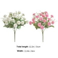 thumbnail image 2 of unbranded 2Ud Ramo De Flores Artificiales Multicolor Para De Y Eventos Especiales, 2 of 8