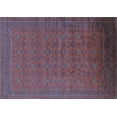 thumbnail image 1 of Ahgly Company Indoor Rectangle Oriental Light Blue Industrial Area Rugs, 4' x 6', 1 of 4