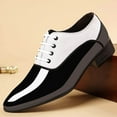 thumbnail image 5 of Handshe Men's Fashion Casual Business Formal Shoes - Soft Sole for Summer Comfort & Solid Color Design in British Style Business Attire,Plus Size, 5 of 5