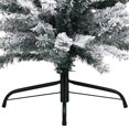 thumbnail image 3 of vidaXL Slim Artificial Pre-lit Christmas Tree with Ball Set Green 240 cm, 3 of 11