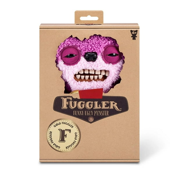 Fuggler Funny Ugly Monster, Gold Fugg Fuggler Plush Toys Soft Fuggler Stuffed Animals Toys for Collectible, Birthday Gifts for Women Kids Men Teens, Teddy Bear Nightmare