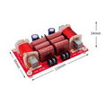 thumbnail image 4 of 800W Audio Frequency Divider Crossover Subwoofer Dual Voice Coil Speaker Dual Subwoofer Speaker Crossover, 4 of 8