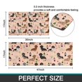 thumbnail image 7 of Black Cute Dachshund Dog and Wine Kitchen Rugs Sets Of 2,Anti Fatigue Kitchen Mat Rugs Non Slip Washable,Decorative Kitchen Floor Mats for Kitchen,Sink,Laundry,17"x30"+17"x47", 7 of 7