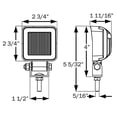 thumbnail image 5 of Luz de Trabajo Optronics TLL152FSL LED 600 Lúmenes, 5 of 5