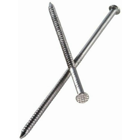 Cedar & Redwood Siding Nails 3" 14 ga 304 5LB Stainless compatible with Simpson S10SND5 10d