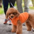 thumbnail image 5 of STGRGFHY Windproof Dogs Puffer Jackett,Waterproof Dog Jacket,Winter Coats for Small Dogs,Fleece Pet Snowsuit Puffer Vest with Snap Closure,Cold Weather Coats for Boy Girl Puppy Orange XL, 5 of 7
