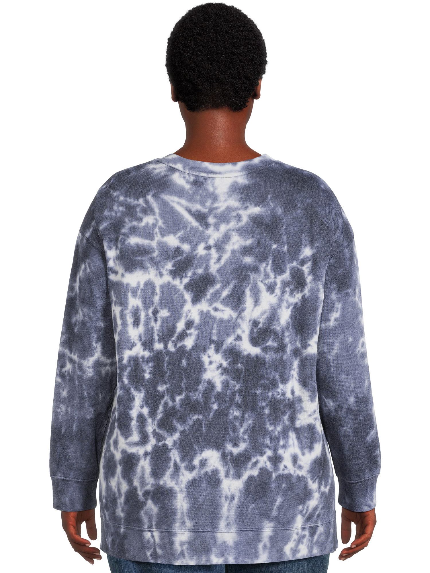 Terra & Sky Women's Plus Size Sweatshirt, 2-Pack