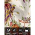 thumbnail image 7 of Fall Pumpkins Cloth Napkins Set of 4 Reusable Dinner Napkins, Thanksgiving Flowers Grape Autumn Deciduous Cocktail Napkin Washable Table Napkins for Wedding/Holiday Party/Baby Shower 20"x20", 7 of 7
