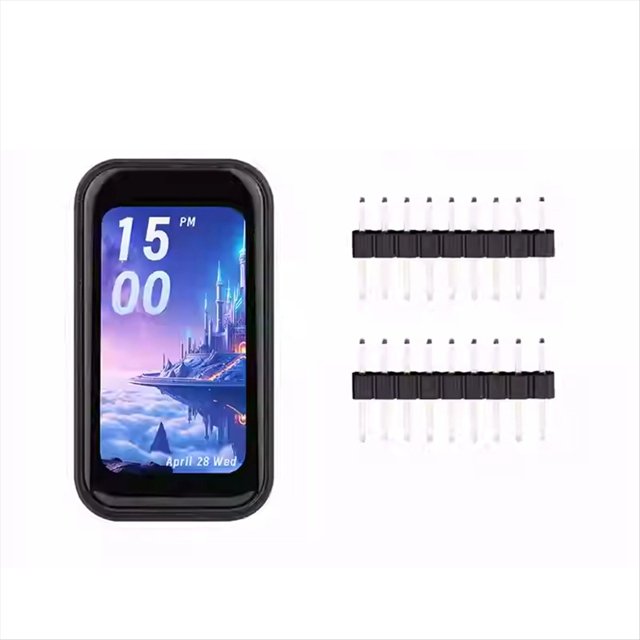 Placa de Desarrollo ESP32-C6 con Pantalla Táctil de 1,47 Pulgadas y Resolución 172 X 320, Compatible con Wi-Fi 6/BLE 5 para Desarrollo LVGL/HMI B