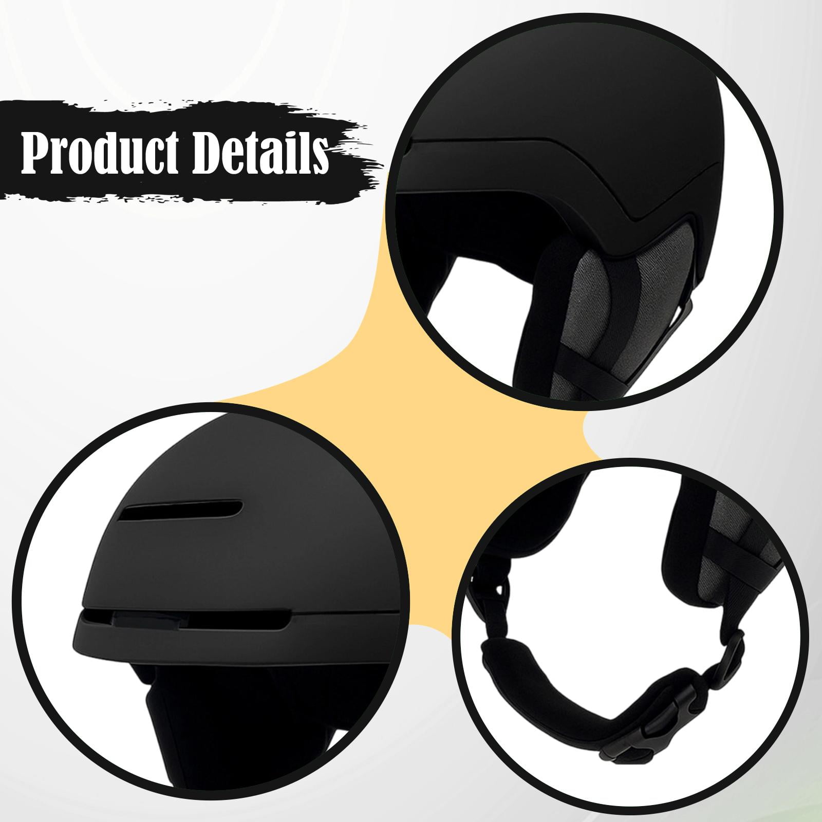 Skating Helmet Ski Accessories Multi Sport Windproof Adjustable Strap for Snowboarding Skateboarding Outdoor Use