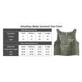 thumbnail image 6 of Amazhiyu Womens 100% Linen Summer Square Neck Sleeveless Back Keyhole Crop Tops, 6 of 8