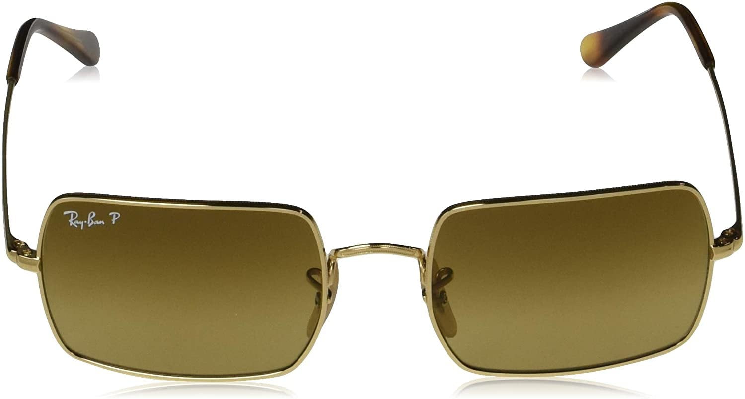 ★Rayn@ ★ Ray-Ban RECTANGLE RB1969 Sunglasses 9147M2-54 -, Brown Gradient