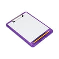thumbnail image 7 of Mind Reader Clipboard with Storage, Plastic, 9.25"L x 13.25"W x 1"H, Set of 6, Assorted Colors, 7 of 7
