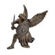 thumbnail image 1 of Figura de ángel guerrero, escultura creativa para regalar en la estantería del dormitorio o vitrina. Oro, 1 of 9