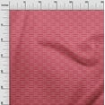 thumbnail image 2 of oneOone Georgette Viscose Fabric Greek Key Geometric Print Fabric By Yard 42 Inches Wide, 2 of 4