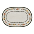 thumbnail image 2 of VHC Brands Braided Cotton Pumpkin Bounty Oval Placemat Stencil 10x15, Decorative Fall Placemat, Table Decor for Fall and Thanksgiving, 2 of 4