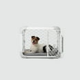 thumbnail image 5 of DIGGS Evolv Dog Crate, Safe, Durable Kennel with Removable Ceiling Panel and Modular, Ash, 23.3", 5 of 7