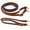 Tan Royal Blue, variant on Horse Western Challenger Leather Latigo Laced Barrel Contest Reins 66RT10LT