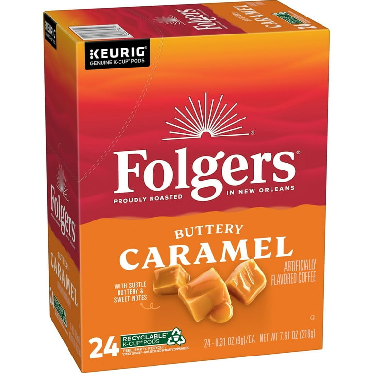 Buttery Caramel Coffee K-Cups, 24/Box Buttery Caramel Coffee K-Cups, 24/Box