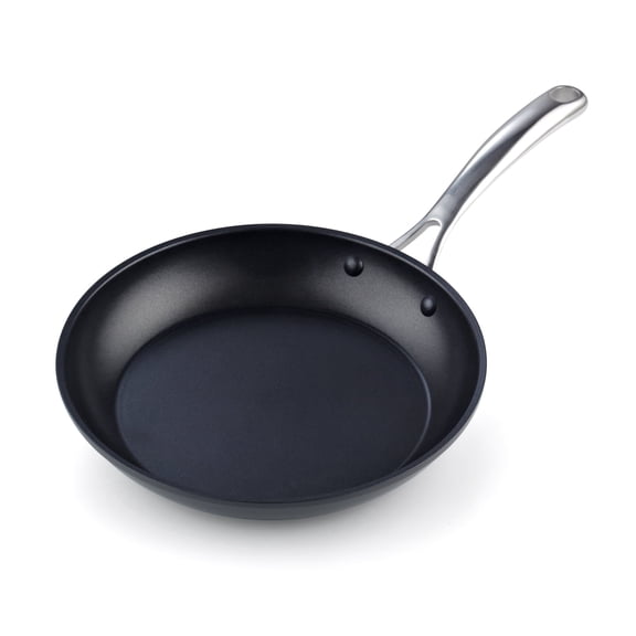 Cooks Standard Classic 10.5 Inch Hard Anodized Nonstick Frying Pan, Ceramic Non Stick Skillet, Induction Cookware Egg Omelette Pan, Oven Safe, Black & Apricot