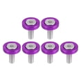 thumbnail image 1 of Unique Bargains 6 Pcs Finishing Countersunk Fender Bumper Washers Engine Bay Fastener Kit for Motorcycle Purple, 1 of 7