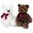 thumbnail image 7 of GUND Valentine's Day Hart Teddy Bear with Red Bow Stuffed Animal Plush, White, 18", 7 of 7