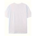 thumbnail image 2 of English Letter Picture Printing T-shirt Orientation Printing New New Original Limited Edition Fashion Printing Hot Stamping Men'S Heavy Combed Cotton Casual Short Sleeve Tee For Adult, Men, Women, Te, 2 of 5
