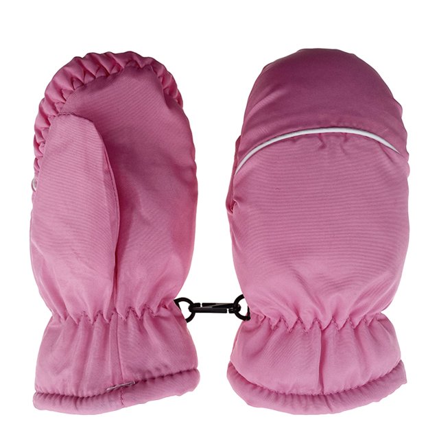 ZPYESWOW Gants d'Hiver pour Enfants Gants Sans Doigts pour Enfants Mitaines de Ski pour Enfants Mitaines Imperméables pour Tout-Petits avec Corde Mitaines d'Hiver pour Enfants