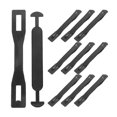thumbnail image 1 of 50 Pcs Versatile Black Carry Handles For Cardboard Boxes Simple Appearance Ideal For Organizing And Moving Tasks, 1 of 4