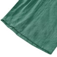 thumbnail image 4 of IROINNID Womens Cotton Pajamas Set Two Piece Cotton Silk Round Neck Sleepwear Oversized Flowy Print Shirt with Pants Homewear Set,Green, 4 of 7