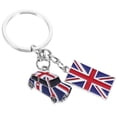 thumbnail image 6 of Masteelf Uk Flag Car Keychain Creative British Style Key Ring Metal Pendant For Car Handbag Cute Hanging Charms Vintage National Flag Keychain, 6 of 8
