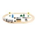 thumbnail image 4 of Set de metro de madera Daron NYC MTA, 20 piezas, con licencia oficial, 4 of 5