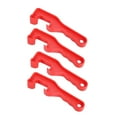 thumbnail image 2 of WEAVILUX 4Pcs Red High Strength Plastic Paint Bucket Opener Easy Use Home Tool, 2 of 9