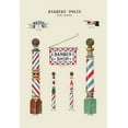 thumbnail image 1 of Barbers' Poles and Signs Fine art canvas print (20" x 30"), 1 of 1