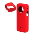thumbnail image 1 of Silicone Case for Insta 360 X3 Panoramic Action Camera Dustproof Silicone Protective Case Anti-Drop Case(Red), 1 of 8