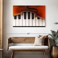 thumbnail image 3 of Elephant Stock Classical Instruments Wall Art - Horizontal Canvas Wall Art - Living Room Wall Decor - Music Canvas - Brown And Black Decor - 45" x 30", 3 of 8