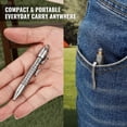 thumbnail image 2 of Bolígrafo Multiherramienta TACRAY MP1 Titanio EDC con Puntas de Herramienta, 2 of 9