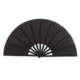 thumbnail image 2 of Dianhelloya Vibrant Lightweight Folding Fan for Dance Performances, Stage Props, Parties - Portable Handheld Cooling Accessory with Ergonomic Handle (33cm, Multi-Color), 2 of 8